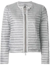 Save The Duck Padded Zipped Jacket - Grey