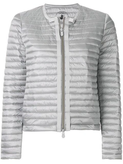 Save The Duck Padded Zipped Jacket - Grey