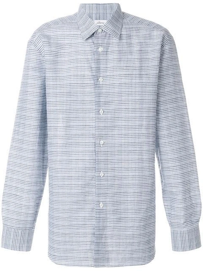 Brioni Checked Print Shirt