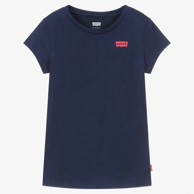 Levi's Kids' Blue T-shirt For Boy With Logo