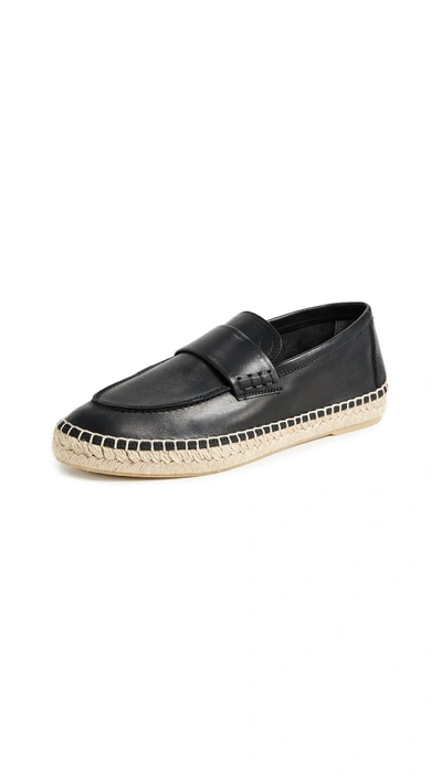 Vince Daria Espadrille Loafers In Black