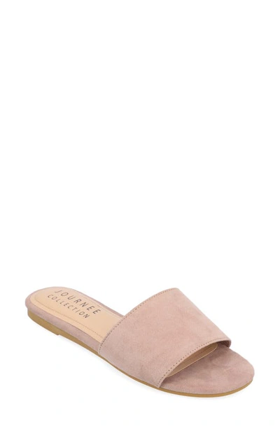 Journee Collection Tru Comfort Kolinna Sandal In Mauve