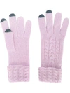 N•peal Cable-knit Gloves