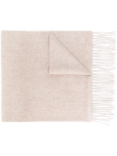 N•peal Fringed Knitted Scarf