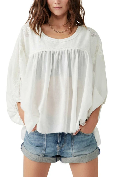 Free People Sunday Tunic Top In Ivory