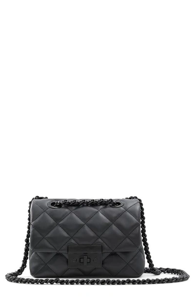 Aldo Latisse Convertible Shoulder Bag In Black/ Black