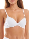 Wolford Lightly Lined Demi Bra In Pearl