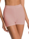 Wolford High Waisted Bike Shorts In Powder Pink