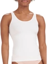 Wolford Seamless Ribbed Tank Top In Pearl