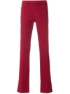 Canali Chino Trousers In Red