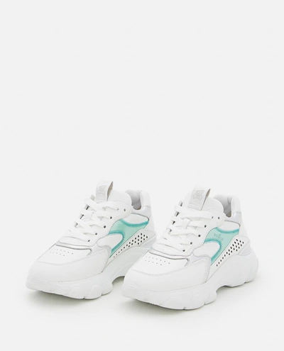 Hogan Hyperactive White Leather Sneakers