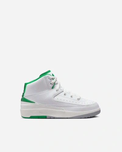 Jordan Brand Jordan 2 Retro &#39;lucky Green&#39; (preschool) In White