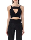 Rick Owens Black Sling Tank Top
