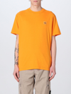 Stone Island T-shirt  Men In Tangerine