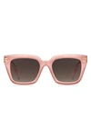 Marc Jacobs 52mm Gradient Square Sunglasses In Pink/ Brown Gradient