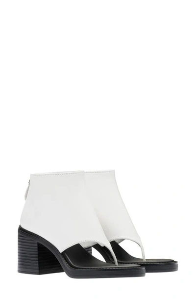 Miu Miu Show Thong Bootie In White