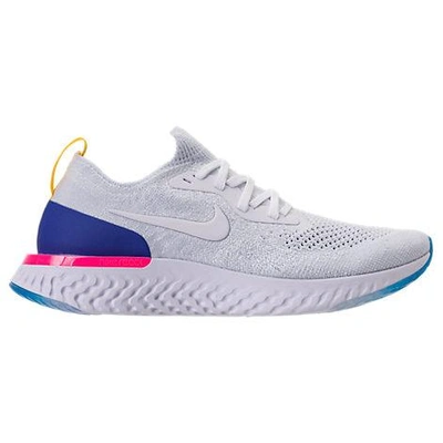 Nike Women's Epic React Flyknit Running Shoes, White