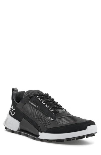 Ecco Biom 2.0 X Mtn Watterproof Sneaker In Black/ Magnet/ Black