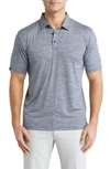 Swannies Parker Golf Polo In Navy