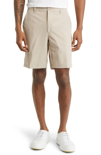 Swannies Sully Stretch Flat Front Shorts In Tan
