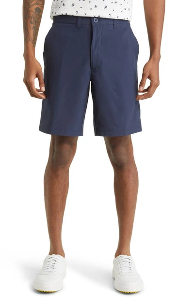 Swannies Sully Stretch Flat Front Shorts In Navy