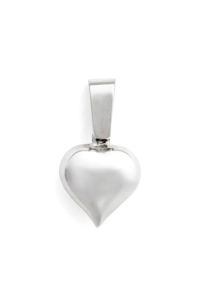 Martine Ali Heart Bale Single Earring In Silver