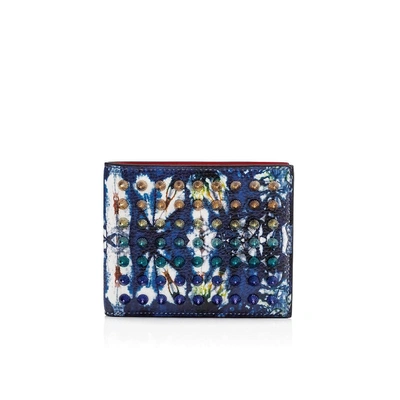 Christian Louboutin Coolcoin Wallet In Blue