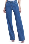 L Agence Clayton High-rise Wide-leg Jeans In Plymouth