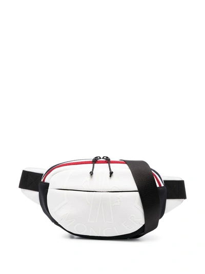 Moncler Logo-motif Belt Bag In White