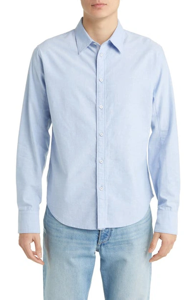 Rag & Bone Fit 2 Dobby Tomlin Button-down Shirt In Blue