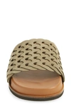 Rag & Bone Bailey Slide Sandal In Safari Leather
