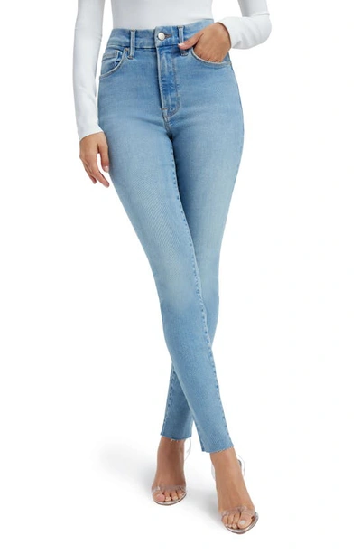 Good American Always Fit Good Legs Skinny Jeans In Indigo447