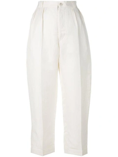 Maison Margiela Tapered Trousers - Nude & Neutrals