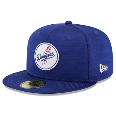 New Era Royal Los Angeles Dodgers 2023 Clubhouse 59fifty Fitted Hat