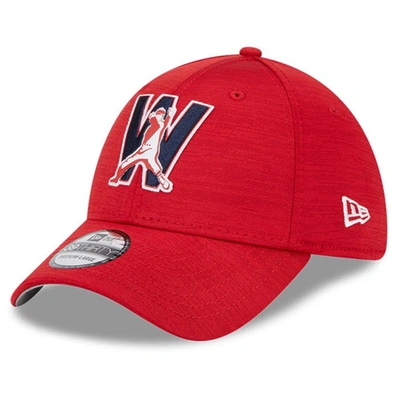 New Era Red Washington Nationals 2023 Clubhouse 39thirty Flex Hat