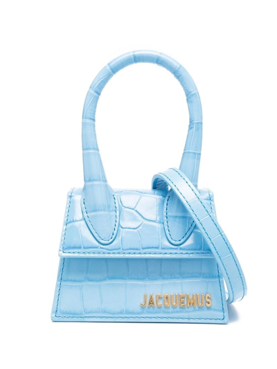 Jacquemus Le Chiquito Tote Bag In Blue