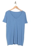 Madewell V-neck Short Sleeve T-shirt In Tranquil Ocean