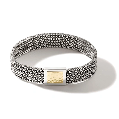 John Hardy Rata Chain 12mm Bracelet In Silver & Gold