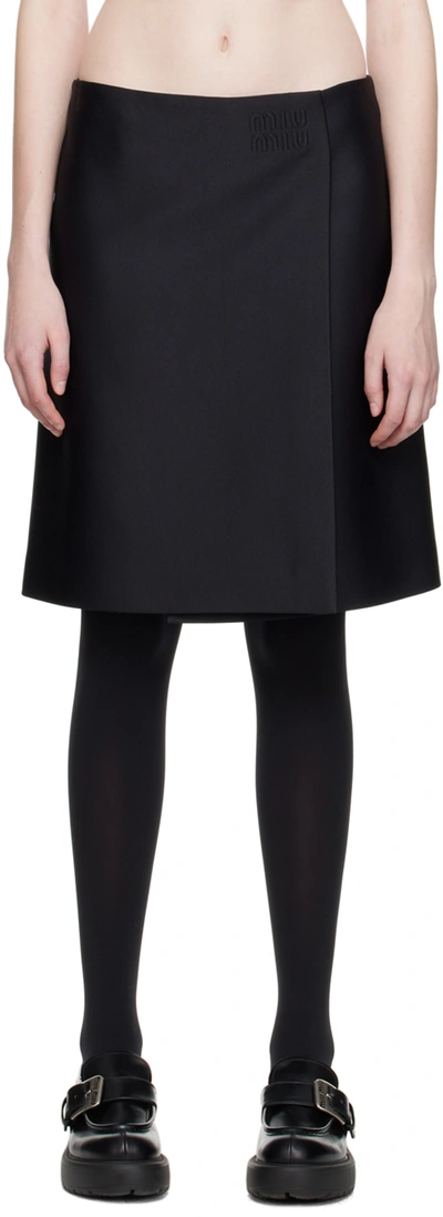 Miu Miu Radzimir Skirt In Black