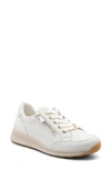 Ara Oleanna Sneaker In Cream Leather