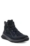 Ecco Ult-trn Waterproof Boot In Black/ Black/ Black