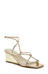 Katy Perry The Irisia Strappy Wedge Sandal In Gold