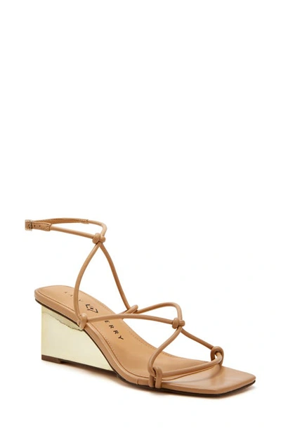 Katy Perry The Irisia Strappy Wedge Sandal In Gold