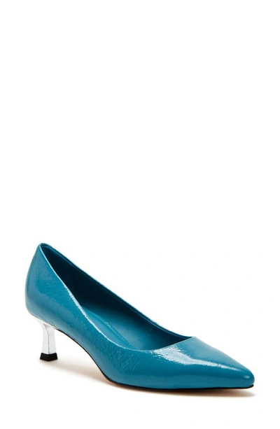 Katy Perry The Golden Pointed Toe Pump In Blue