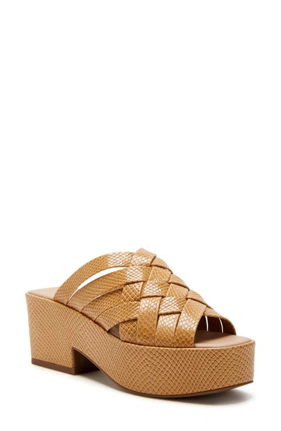 Katy Perry The Busy Bee Crisscross Platform Sandal In Brown