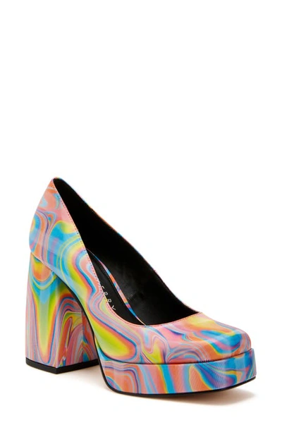 Katy Perry The Uplift Platform Pump In Rainbow Multi