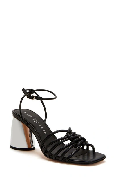 Katy Perry The Timmer Knotted Sandal In Black