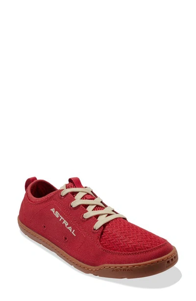 Astral Loyak Water Resistant Trainer In Rosa Red