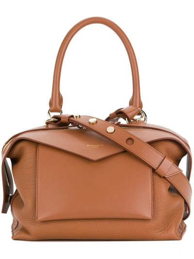 Givenchy Sway Tote Bag In Brown