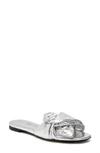 Katy Perry The Halie Bow Sandal In Silver